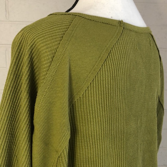 NWT Free People Santa Clara Thermal Top in Ferngully - Picture 7 of 13